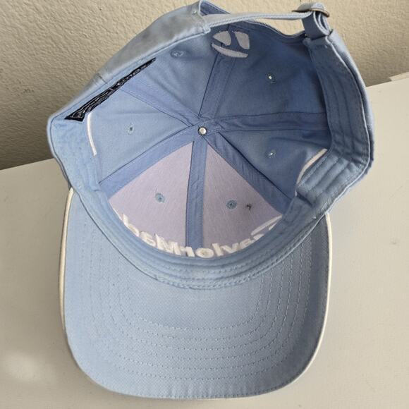 TaylorMade Golf Hat Cap‎ Strapback Adjustable r7 Tmax Light Blue Pro Tour - Picture 7 of 8
